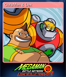 Series 1 - Card 3 of 10 - GutsMan & Dex