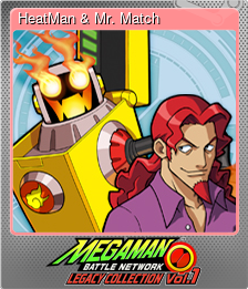 Series 1 - Card 6 of 10 - HeatMan & Mr. Match