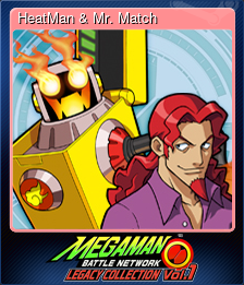 Series 1 - Card 6 of 10 - HeatMan & Mr. Match