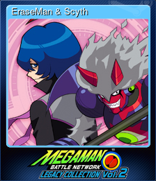 Series 1 - Card 7 of 10 - EraseMan & Scyth