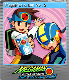 Series 1 - Card 1 of 10 - MegaMan & Lan Vol. 2