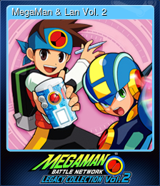 Series 1 - Card 1 of 10 - MegaMan & Lan Vol. 2