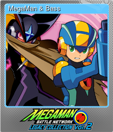 Series 1 - Card 10 of 10 - MegaMan & Bass