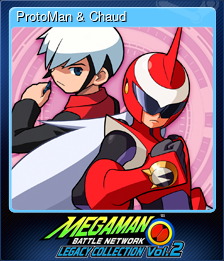 Series 1 - Card 2 of 10 - ProtoMan & Chaud