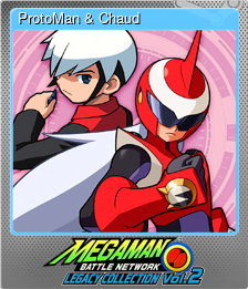 Series 1 - Card 2 of 10 - ProtoMan & Chaud