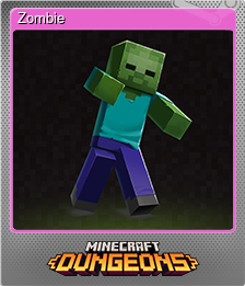 Series 1 - Card 7 of 7 - Zombie