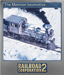 Series 1 - Card 3 of 5 - The Memnon locomotive