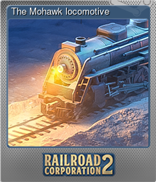Series 1 - Card 4 of 5 - The Mohawk locomotive