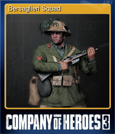 Series 1 - Card 1 of 8 - Bersaglieri Squad