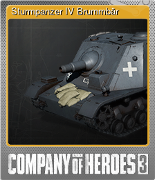 Series 1 - Card 2 of 8 - Sturmpanzer IV Brummbär