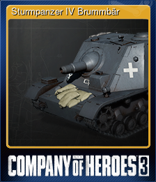 Series 1 - Card 2 of 8 - Sturmpanzer IV Brummbär