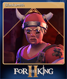 Series 1 - Card 4 of 15 - Blacksmith