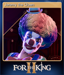 Series 1 - Card 13 of 15 - Jeremy the Clown