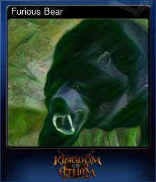 Series 1 - Card 1 of 15 - Furious Bear