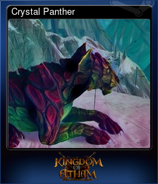 Series 1 - Card 10 of 15 - Crystal Panther