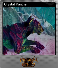 Series 1 - Card 10 of 15 - Crystal Panther