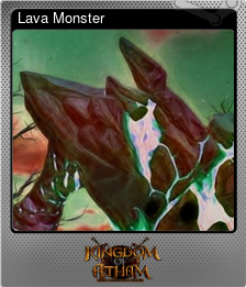 Series 1 - Card 7 of 15 - Lava Monster