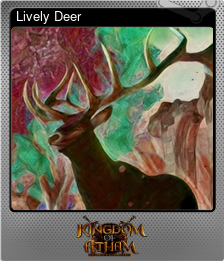 Series 1 - Card 3 of 15 - Lively Deer