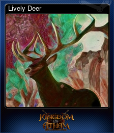 Series 1 - Card 3 of 15 - Lively Deer