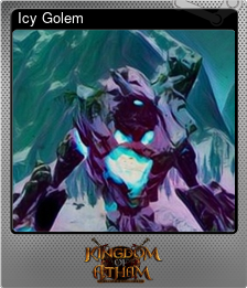 Series 1 - Card 6 of 15 - Icy Golem