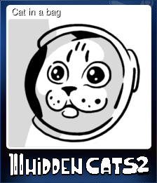 Series 1 - Card 1 of 5 - Cat in a bag