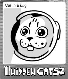 Series 1 - Card 1 of 5 - Cat in a bag