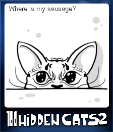 Series 1 - Card 2 of 5 - Where is my sausage?