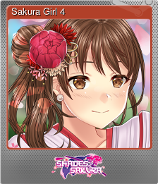 Series 1 - Card 4 of 5 - Sakura Girl 4
