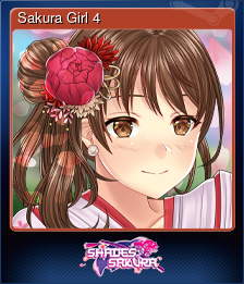 Series 1 - Card 4 of 5 - Sakura Girl 4