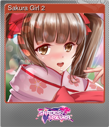 Series 1 - Card 2 of 5 - Sakura Girl 2