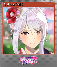 Series 1 - Card 3 of 5 - Sakura Girl 3