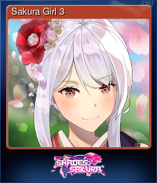 Series 1 - Card 3 of 5 - Sakura Girl 3