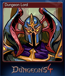 Series 1 - Card 4 of 10 - Dungeon Lord