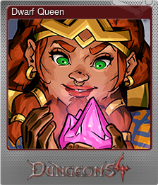 Series 1 - Card 2 of 10 - Dwarf Queen