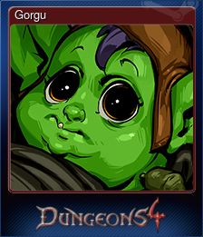 Series 1 - Card 3 of 10 - Gorgu