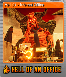 Series 1 - Card 2 of 10 - Hell 01 - Infernal Office