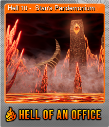 Series 1 - Card 9 of 10 - Hell 10 -  Stan's Pandemonium