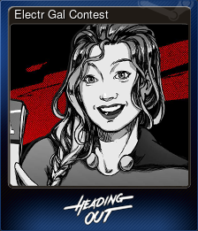 Series 1 - Card 1 of 5 - Electr Gal Contest