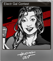 Series 1 - Card 1 of 5 - Electr Gal Contest