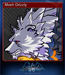 Series 1 - Card 3 of 15 - Mosh Grizzly