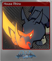 Series 1 - Card 9 of 15 - House Rhino