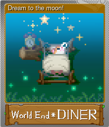 Series 1 - Card 8 of 8 - Dream to the moon!