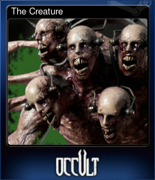 Series 1 - Card 6 of 6 - The Creature