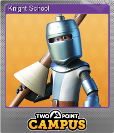Series 1 - Card 7 of 15 - Knight School