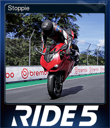 Series 1 - Card 6 of 8 - Stoppie