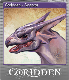 Series 1 - Card 11 of 12 - Coridden - Scaptor