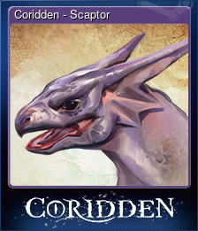 Series 1 - Card 11 of 12 - Coridden - Scaptor