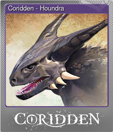 Series 1 - Card 7 of 12 - Coridden - Houndra