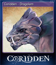 Series 1 - Card 6 of 12 - Coridden - Dragolem