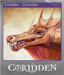 Series 1 - Card 5 of 12 - Coridden - Crocolisk